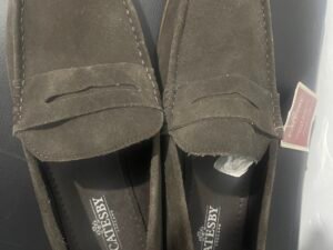 Suede Moccasin Slippers